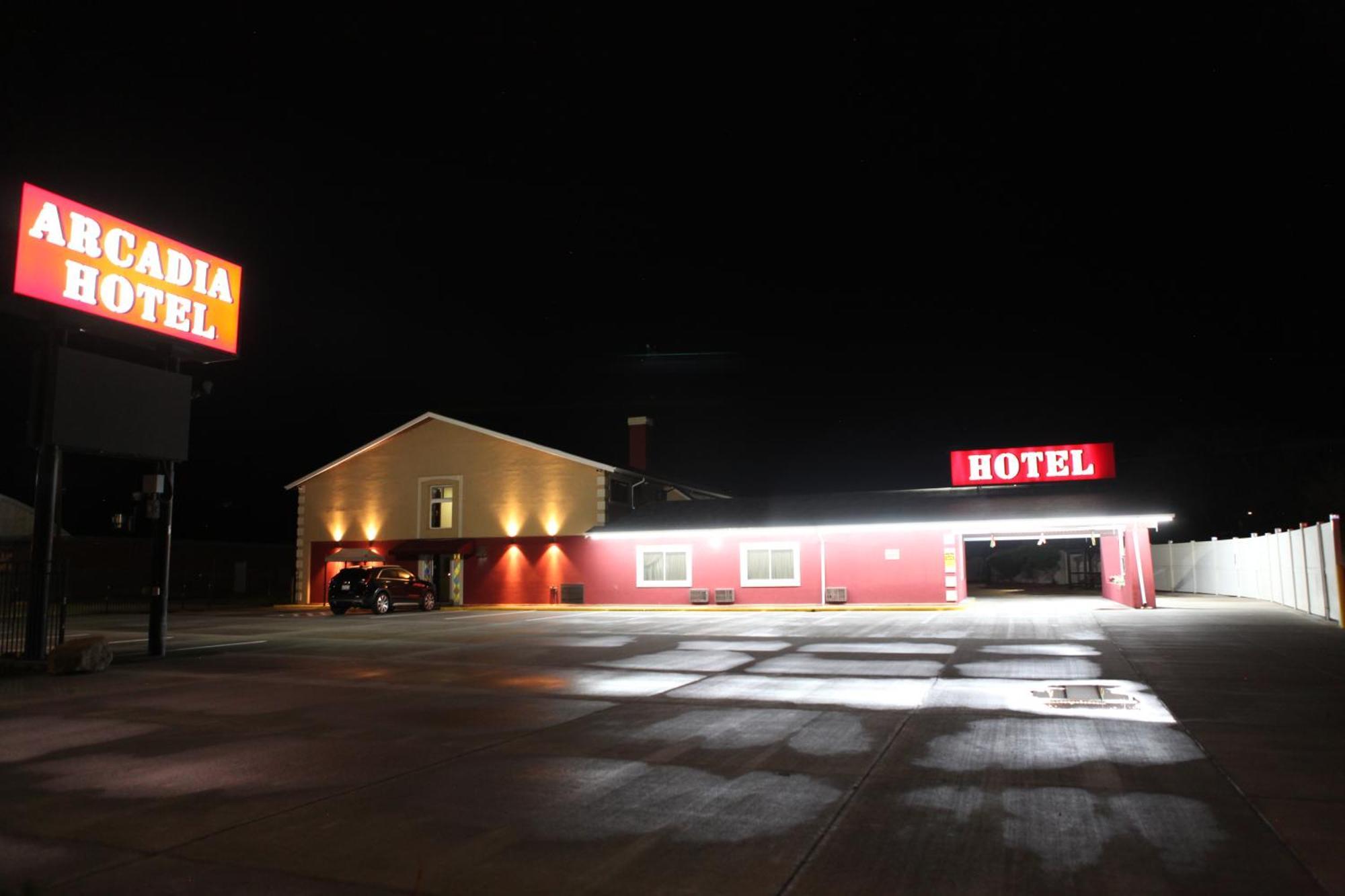 Arcadia Hotel Gering Eksteriør bilde